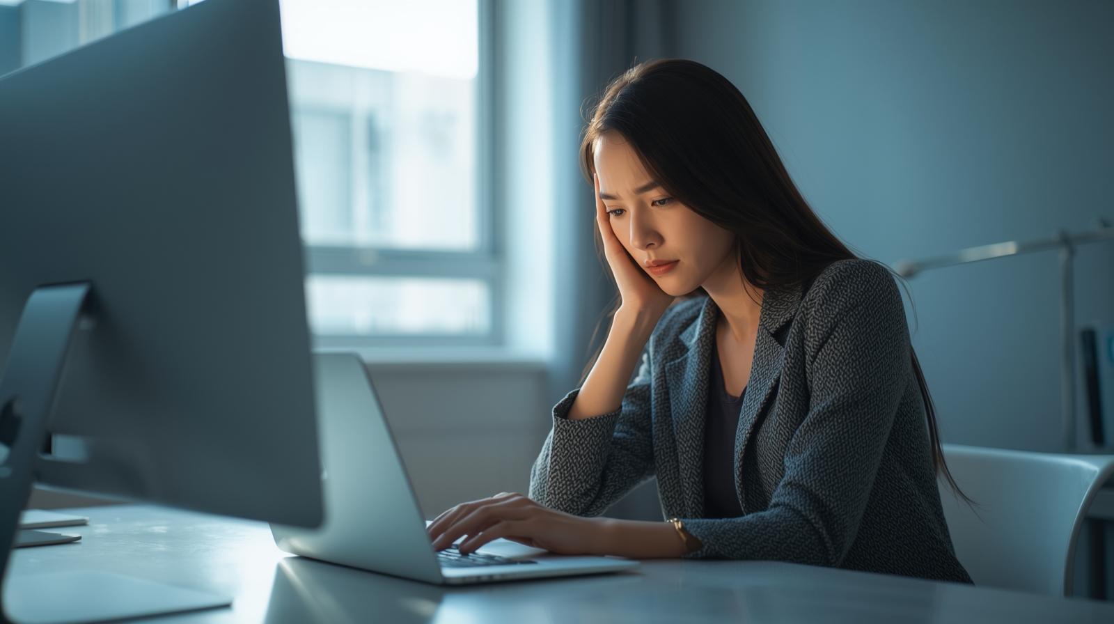 白く見えた画面の夜に